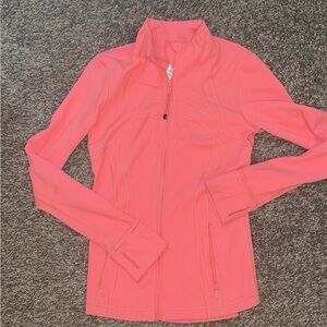 Lululemon Define Coral Full-Zip Jacket